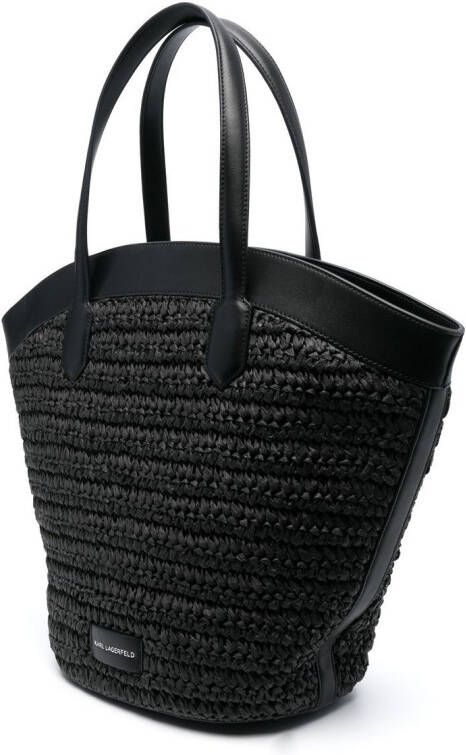 Karl Lagerfeld K Tulip shopper Zwart