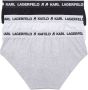 Karl Lagerfeld Katoenen boxershorts met logo Zwart - Thumbnail 2
