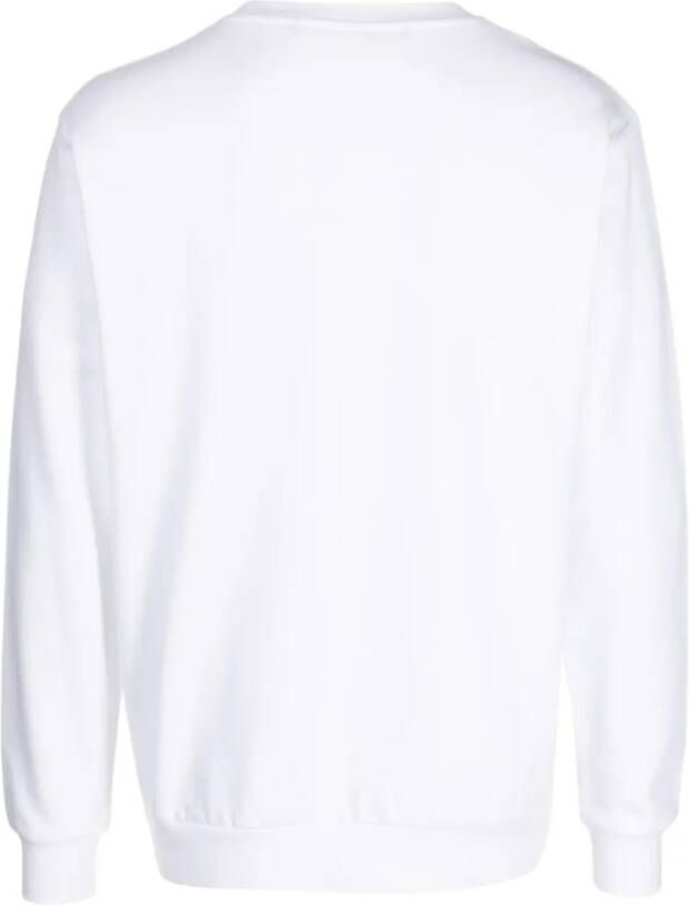 Karl Lagerfeld Sweater met logoprint Wit