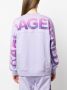 Karl Lagerfeld Sweater met logoprint Paars - Thumbnail 4