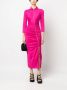 Karl Lagerfeld Jurk met lange mouwen Roze - Thumbnail 2