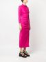 Karl Lagerfeld Jurk met lange mouwen Roze - Thumbnail 3
