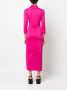 Karl Lagerfeld Jurk met lange mouwen Roze - Thumbnail 4