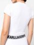 Karl Lagerfeld Midi-jurk met korte mouwen Wit - Thumbnail 5