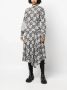 Karl Lagerfeld Mini-jurk met jacquard Zwart - Thumbnail 2