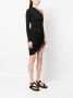 Karl Lagerfeld Mini-jurk met koorddetail Zwart - Thumbnail 3