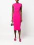 Karl Lagerfeld Mouwloze midi-jurk Roze - Thumbnail 2