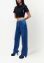 Karl Lagerfeld Jeans Cropped blouse Zwart - Thumbnail 2