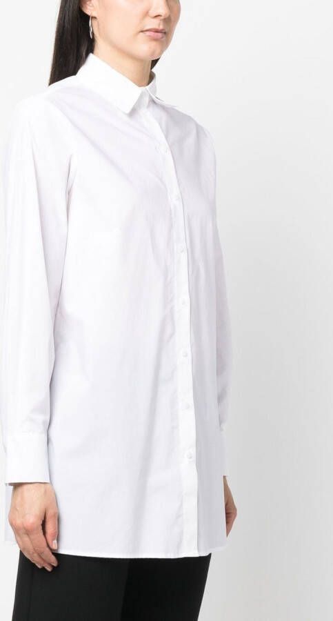Karl Lagerfeld Blouse van biologisch katoen Wit