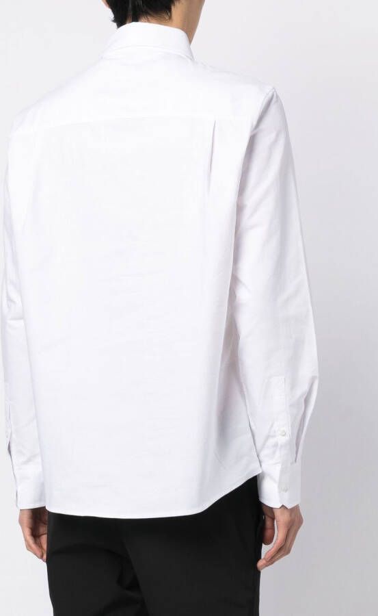 Karl Lagerfeld Ikonik popeline overhemd Wit