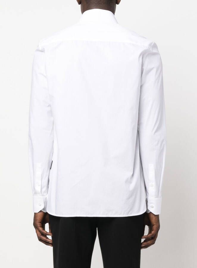 Karl Lagerfeld Button-up popeline overhemd Wit