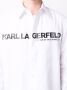 Karl Lagerfeld Overhemd met logoprint Wit - Thumbnail 5