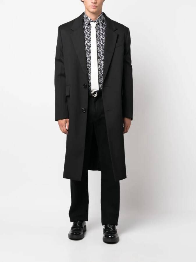 Karl Lagerfeld Overhemd met patroon Zwart