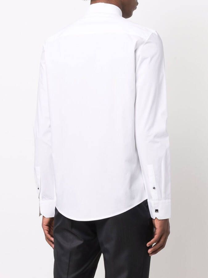 Karl Lagerfeld Popeline overhemd Wit