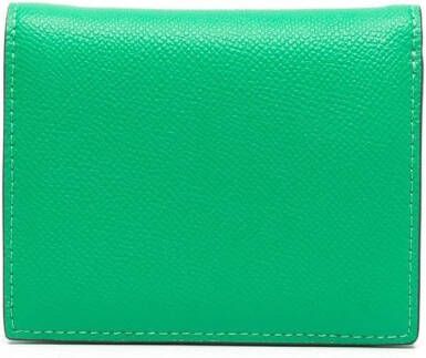 Karl Lagerfeld Portemonnee met logoplakkaat Groen