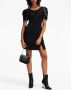 Karl Lagerfeld Mini-jurk met pofmouwen Zwart - Thumbnail 2