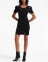 Karl Lagerfeld Mini-jurk met pofmouwen Zwart - Thumbnail 3