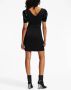 Karl Lagerfeld Mini-jurk met pofmouwen Zwart - Thumbnail 5