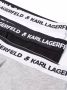 Karl Lagerfeld Drie boxershorts met logoband Grijs - Thumbnail 4