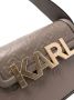 Karl Lagerfeld Shopper met logo-reliëf Bruin - Thumbnail 4