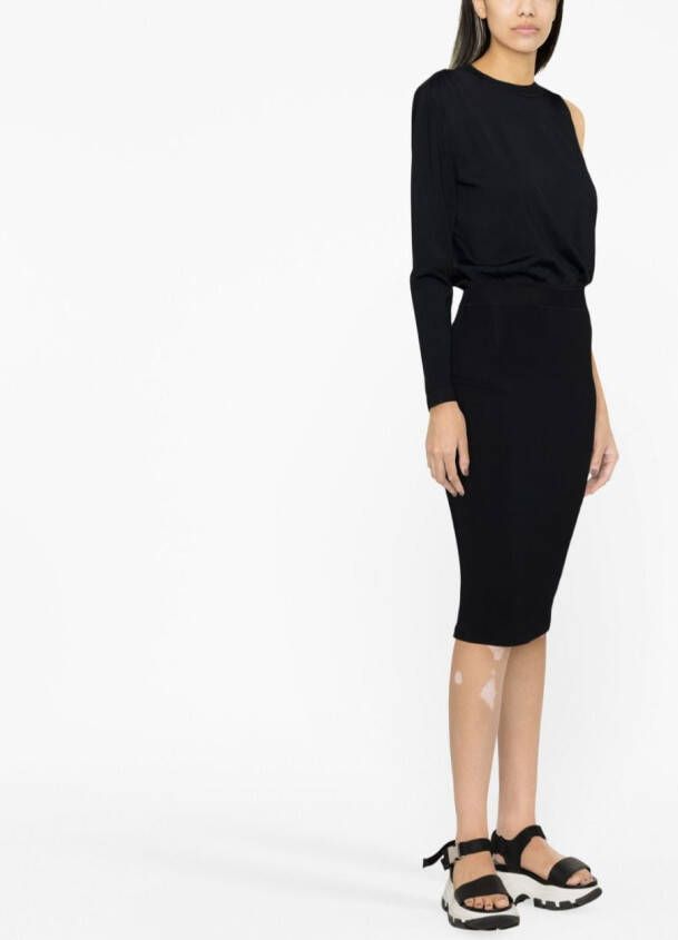 Karl Lagerfeld Midi-jurk Zwart