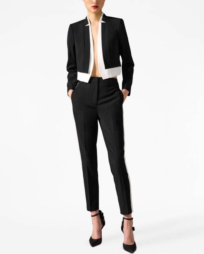 Karl Lagerfeld Slim-fit pantalon Zwart