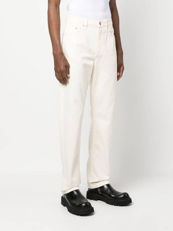 Karl Lagerfeld Ikon 2.0 straight jeans Wit
