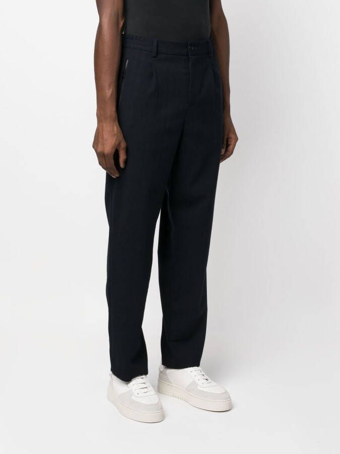 Karl Lagerfeld Straight pantalon Blauw
