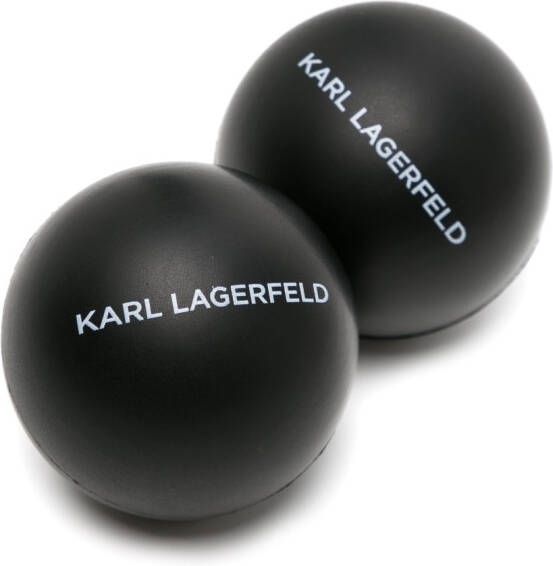 Karl Lagerfeld Strandspelletjes met logoprint Bruin