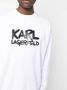 Karl Lagerfeld Sweater met logoprint Wit - Thumbnail 5