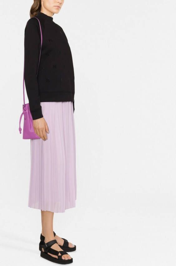 Karl Lagerfeld Sweater met monogram Zwart