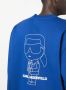 Karl Lagerfeld Sweater met print Blauw - Thumbnail 5