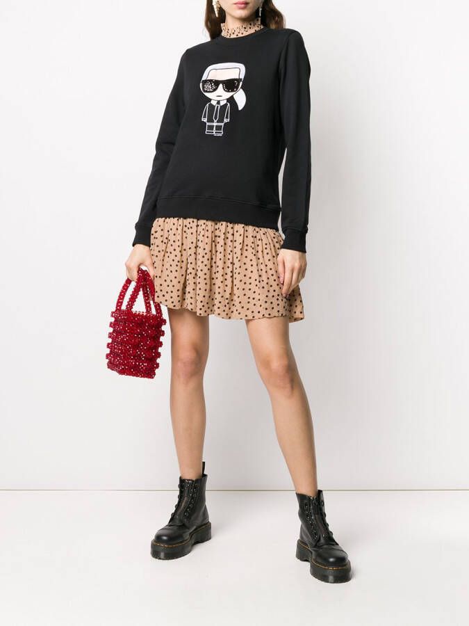 Karl Lagerfeld Ikon Karl sweater Zwart
