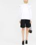 Karl Lagerfeld Sweater met ruches Wit - Thumbnail 2
