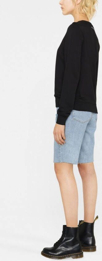 Karl Lagerfeld Ikon sweater van biologisch katoen Zwart