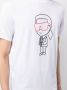 Karl Lagerfeld T-shirt met korte mouwen Wit - Thumbnail 5