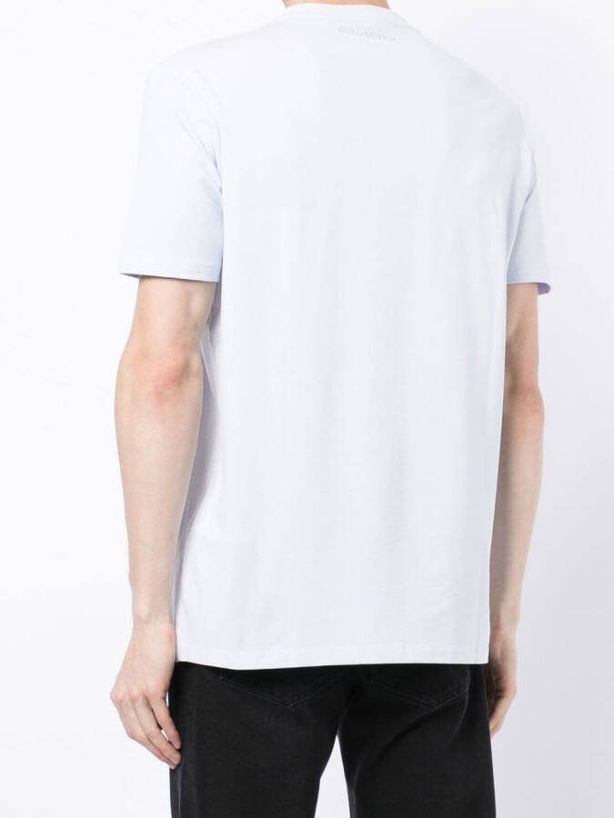 Karl Lagerfeld T-shirt met logopatch Wit