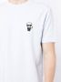 Karl Lagerfeld T-shirt met logopatch Wit - Thumbnail 4
