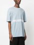 Karl Lagerfeld T-shirt van biologisch katoen met logoprint Blauw - Thumbnail 3