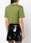Karl Lagerfeld T-shirt met logoprint Groen - Thumbnail 4