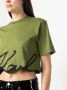 Karl Lagerfeld T-shirt met logoprint Groen - Thumbnail 5