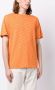Karl Lagerfeld T-shirt met logoprint Oranje - Thumbnail 3