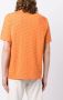 Karl Lagerfeld T-shirt met logoprint Oranje - Thumbnail 4