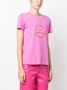 Karl Lagerfeld T-shirt met logoprint Roze - Thumbnail 3