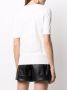 Karl Lagerfeld T-shirt met logoprint Wit - Thumbnail 4