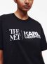 Karl Lagerfeld T-shirt met logoprint Zwart - Thumbnail 5