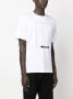 Karl Lagerfeld T-shirt met monogramprint Wit - Thumbnail 3
