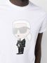 Karl Lagerfeld T-shirt met print Wit - Thumbnail 5