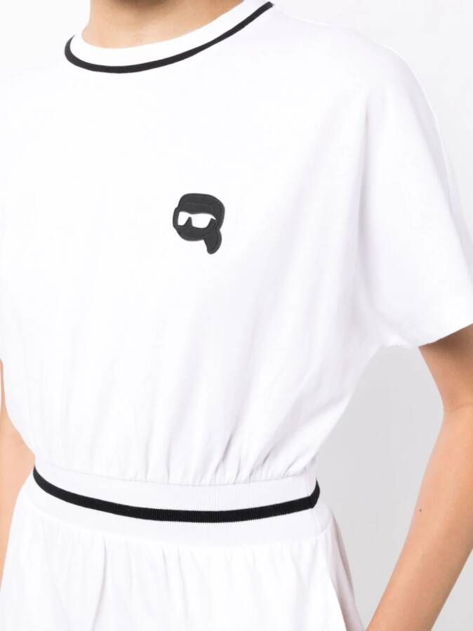 Karl Lagerfeld T-shirt met print Wit