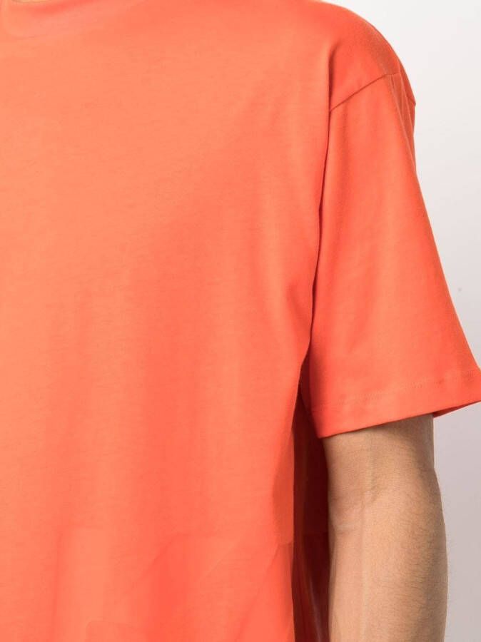 Karl Lagerfeld T-shirt met ronde hals Oranje